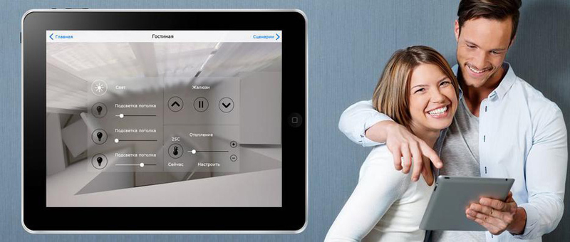 iPad управление