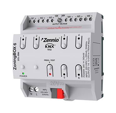 Zennio ZoningBOX 6 ZCL-ZB6