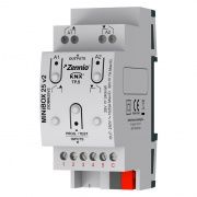 MINiBOX 40 v2 / Модуль KNX, 4DO x 16А, функции 4 реле / 2 жалюзи / 1 фанкойл