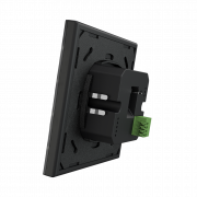 Панель KNX Interra Just Touch 8 Кнопочный с тачскрином- Чёрное Стекло