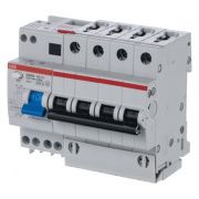 Дифавтомат ABB DS200 4P 16А (C) 6 кА, 30 мА (AC)