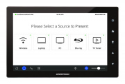 10" Сенсорная панель без камеры, микрофона или маяка PinPoint ™; Черный гладкий TSW-1060-NC-BS