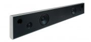 Basalte Aalto D4n - in-wall active stereo network speaker - brushed aluminium