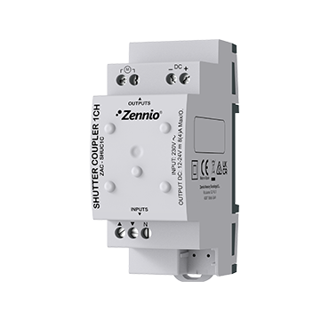 Zennio Shutter Coupler 1CH ZAC-SHUC1C