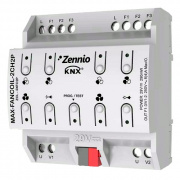 MAXinBOX FANCOIL 2CH2P / Контроллер KNX для 2-х трубных фанкойлов, 2 канальный