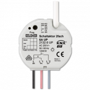 2132.6UP KNX актуатор коммутирующий, 2 группы 6 A, с интерфейсом для скрытого монтажа Jung