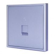 Телефонная розетка серии Tile, пластик (без рамки) HDL-MP1-W-TEL/TILE.48