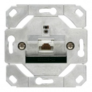 Розетка компьютерная 1xRJ45 Cat.6 Gira, белый, 245100