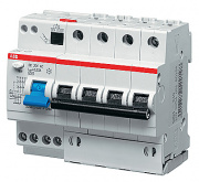 ABB DS204 Дифференциальный автоматический выключатель 4P 25А 30mA 6kA(АС) хар. С