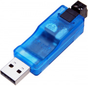 Интерфейс данных 332 USB Stick (тип A) для сетей KNX/EIB, винтовой съемный клеммник для подключения шины KNX, поддержка протокола BAOS V2