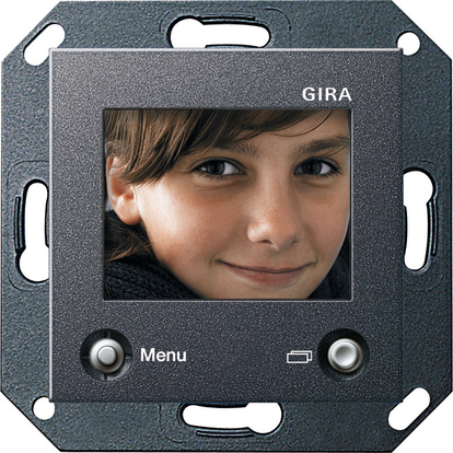 Gira 1286 28 Цветной TFT-дисплей, цвет: Антрацит