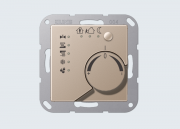 KNX-регулятор с ручкой для установки температуры; шампань A2178CH