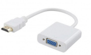 Аксессуар Orient C050W HDMI M - VGA 15F 0.2m White 605979