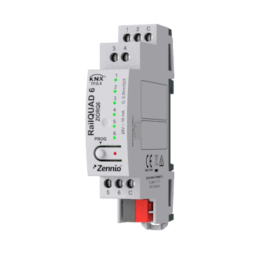 Zennio RailQUAD 6 ZIORQ6