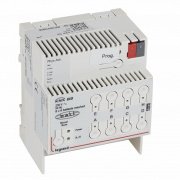 Legrand KNX Контроллер DALI 8 выходов. DIN 6 модулей 002663