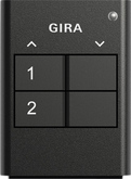 Gira 512200 Ручной передатчик KNX RF, 2-местный