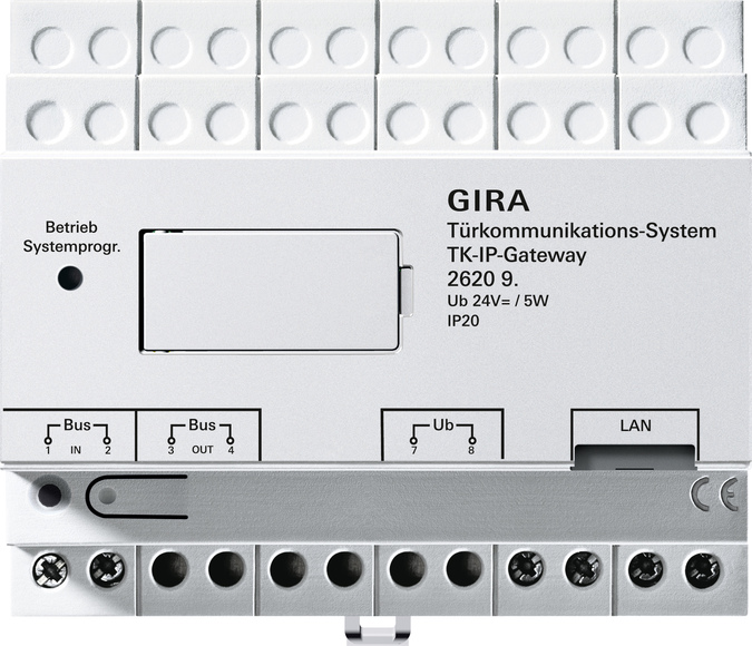 Gira 2620 97 IP-шлюз домофонной системы, цвет: Белый
