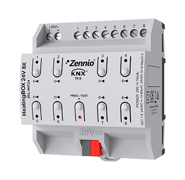 Zennio HeatingBOX 24V 8X ZCL-8HT24