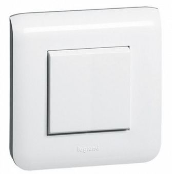 Картинка пульт управления legrand knx mosaic беспроводной 1-клавишный 2-канальный 078461
