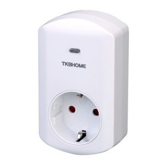 Картинка регулятор яркости z-wave для розетки  tkb_tz67g