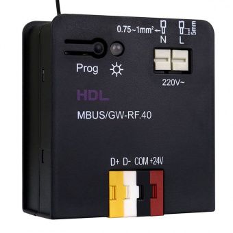Картинка конвертер buspro / wireless hdl-mbus/gw-rf.40