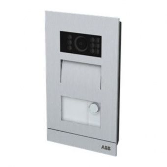 Картинка m21311p1-a станция вызова, моноблок, мини,с одной клавишей, в комплекте с монтажной коробкой