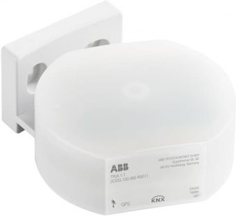 Картинка gps knx приёмник времени и даты, датчик температуры и освещённости tr/a1.1 (2cdg120060r0011)