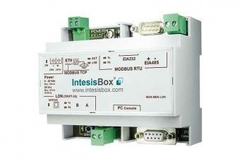 Картинка шлюз modbus rtu(rs232,rs485)/tcp server - lon  ibox-mbs-lon-b