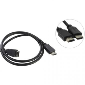 Картинка Аксессуар 5bites HDMI 19M V1.4B 3D 1m APC-005-010 Black 62894