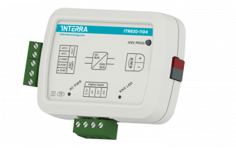 Картинка haier ac - knx шлюз 1-4 канала и 3 бинарных входа itr830-1104