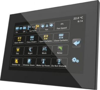 Картинка zennio zviz70lap сенсорная панель knx z70 lite