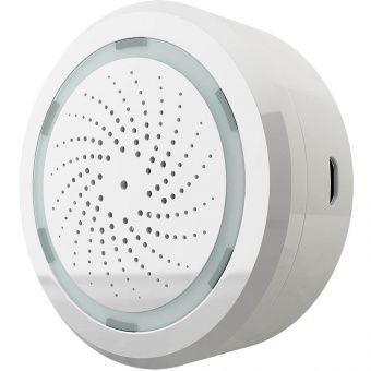 Картинка универсальная сирена c метиостанцией hiper iot a1 7930051473771