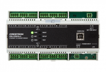 Картинка ethernet  to  cresnet®  bridge din-cencn-2 crestron