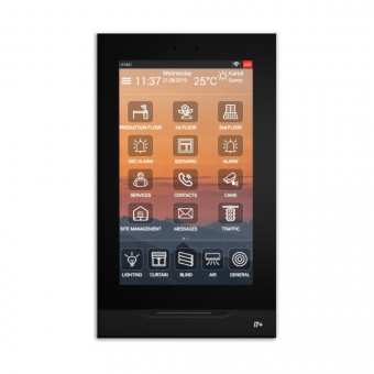 Картинка interra i7+ - 7" knx сенсорная панель - android itr165-0002