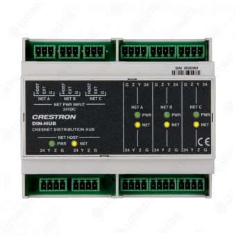 Картинка блок расширения сети crestron din-hub