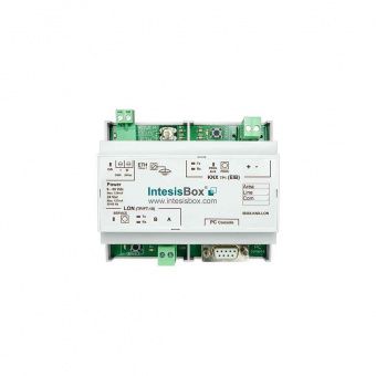 Картинка шлюз knx/eib - lonworks, для подключения vrv кондиционеров или другого lonworks оборудования к системам управления knx, tp/ft10, до 100 точек ibox-knx-lon-100