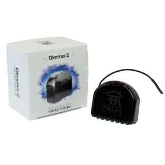 Картинка встраиваемый диммер 250 вт fibaro dimmer 2