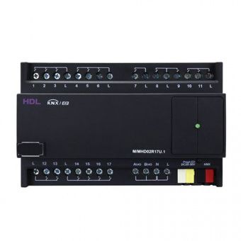 Картинка knx, 19-канальный mix актуатор hdl 