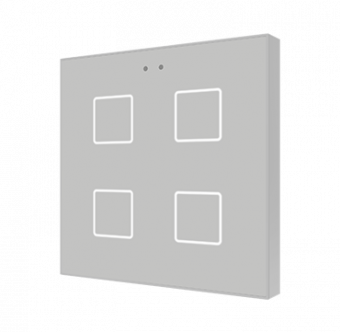 Картинка flat / выключатель knx сенсорный с подсветкой