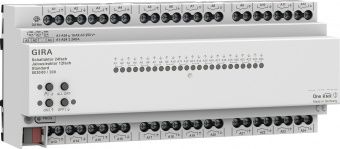 Картинка GIRA 503000 Коммутатор KNX, 24-местн., 16 A/исполнительное устройство жалюзи, 12-местн., 16 А, Standard, цвет: REG plus