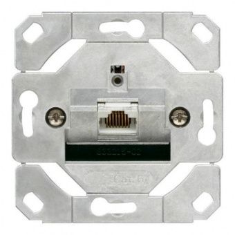Розетка компьютерная 1xRJ45 Cat.6 Gira, белый, 245100