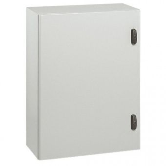 Металлический шкаф Atlantic - IP55 IK10 - RAL 7035 - 1400x800x400 - вертикальный 035598 LG