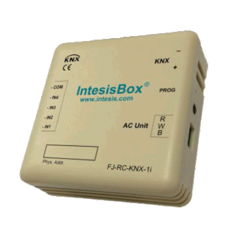 Картинка интерфейс knx/eib для кондиционеров fujitsu general (серии commercial и vrf)