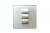 Картинка 3-клавишная панель с большими кл. sb-ws3m-uk