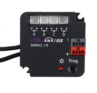 Картинка ик излучатель knx. поддерживает 4 канала ик интерфейса