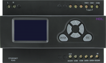 Картинка dmx контроллер 512-канальный  с ethernet sb-dn-512dmx