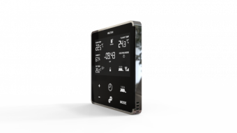 Картинка термостат теплого пола heltun hel_therm-fl2-w-w