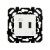 Розетка USB BASALTE, белый, 0402-04 Розетка USB BASALTE, белый, 0402-04