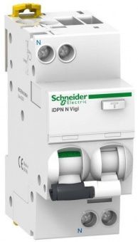 Выключатель автоматический дифференциальный iDPN N VIGI 6KA 10A B 30MA AC (A9D55610) Schneider Electric