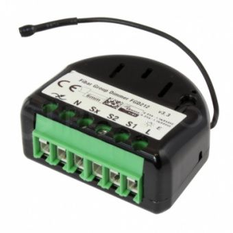 Картинка встраиваемый диммер 250 вт fibaro dimmer 2